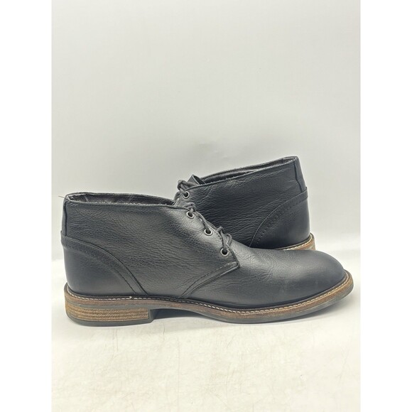 NAOT Pilot Chukka Boots Men’s Sz EU 44 10-10.5 Black Leather Lace Up Desert main image 9